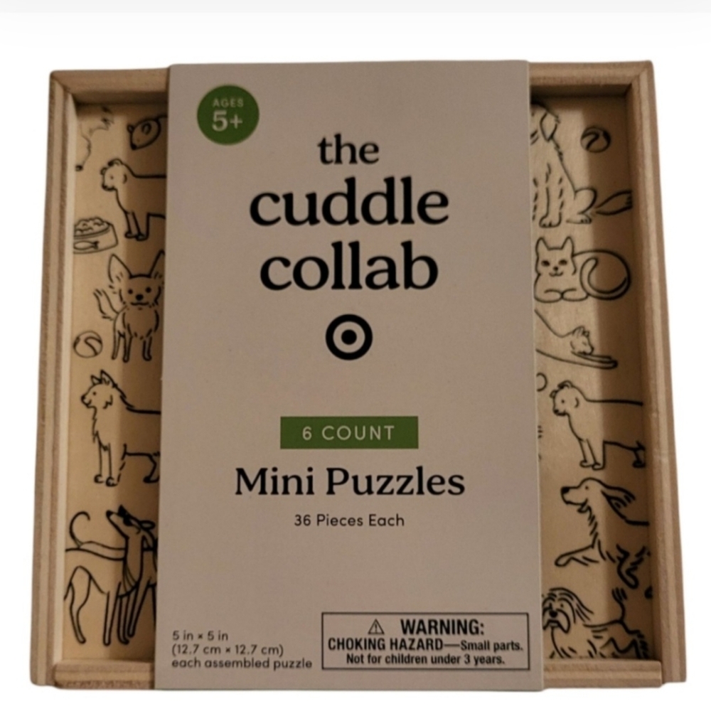 NEW Target The Cuddle Collab Mini Puzzles